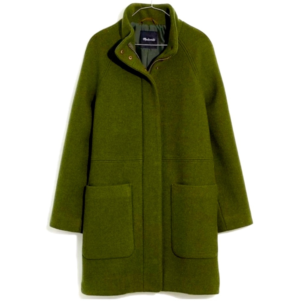Madewell Estate Cocoon Coat in Insuluxe Fabric